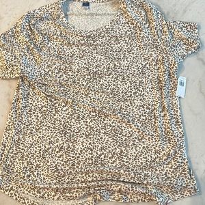 Old Navy Luxe Tee- Large